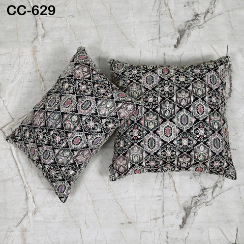 Embroidered Pillowcase | Indian Handmade Embroidery Throw Pillow cover Decorative Body Sham, Cushion Cover Boho Home Decor HouseWarming Gift