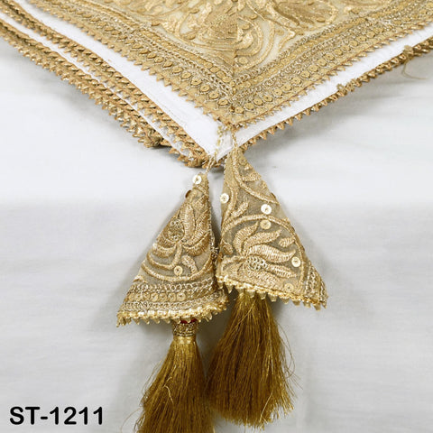 White Chiffon Designer Dupatta for women, Bridal Wedding lehenga Chunni/Veil Sequin Scarf Indian Ethnic Dress Stole Ideal Gift Bridesmaid