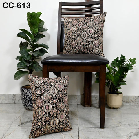 Boho Embroidered Pillowcase | Handmade Embroidery Throw Pillow Cover | Decorative Cushion cover | Personalised Gift for Home Decor & Wedding