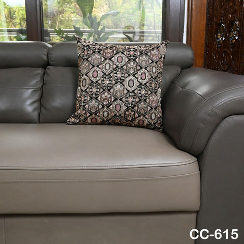 Embroidered Throw Pillow - Handmade Embroidery Cushion Cover - Decorative Home Decor - Special Gift for House Warming Bridal Shower Wedding