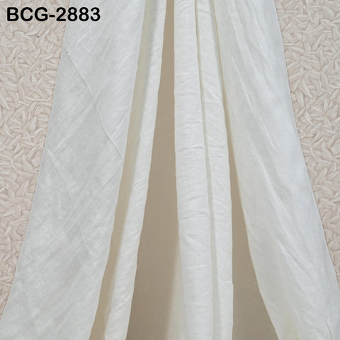 56'' White Pure Linen fabric by the yard Extra Wide Natural Linen Women Summer Dresses Shirts Skirts Crafting Sewing Curtains Home Decor