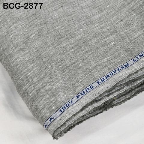 56'' Grey Pure Linen fabric by the yard Extra Wide Natural Linen Women Summer Dresses Shirts Skirts Crafting Sewing Curtains Home Decor