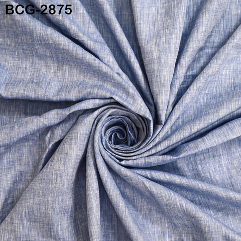 56'' Blue Pure Linen fabric by the yard Extra Wide Natural Linen Women Summer Dresses Shirts Skirts Crafting Sewing Curtains Home Decor