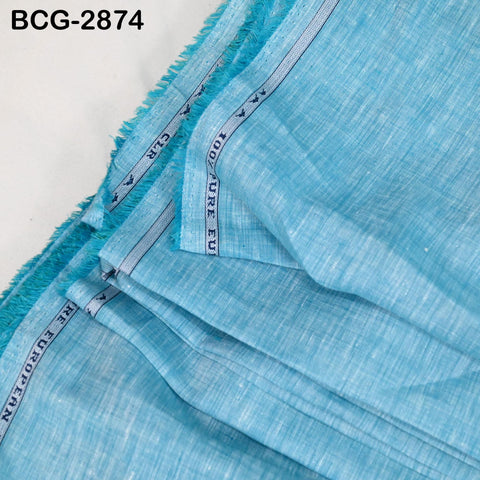 56'' Turquoise Pure Linen fabric by the yard Extra Wide Natural Linen Women Summer Dresses Shirts Skirts Crafting Sewing Curtains Home Decor