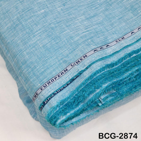 56'' Turquoise Pure Linen fabric by the yard Extra Wide Natural Linen Women Summer Dresses Shirts Skirts Crafting Sewing Curtains Home Decor