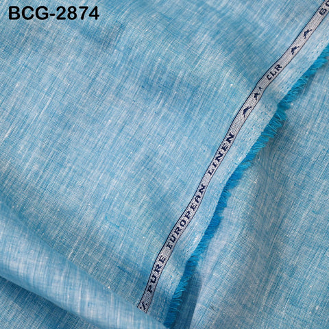 56'' Turquoise Pure Linen fabric by the yard Extra Wide Natural Linen Women Summer Dresses Shirts Skirts Crafting Sewing Curtains Home Decor