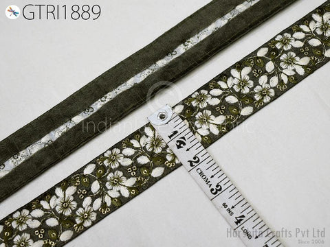 9 Yard 4cm Wedding Dress Embroidered Lace Dress Indian Sequin Saree Crafting Sewing Costumes Bridesmaid Lehenga Drapery Dupatta Making Lace