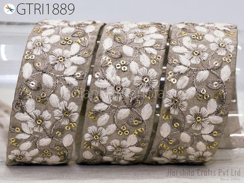 9 Yard 4cm Wedding Dress Embroidered Lace Dress Indian Sequin Saree Crafting Sewing Costumes Bridesmaid Lehenga Drapery Dupatta Making Lace