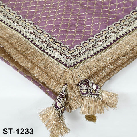 Mauve Organza Designer Dupatta for women, Bridal Wedding lehenga Chunni/Veil Beads Sequin Scarf Indian Ethnic Dress Stole Gift Bridesmaid