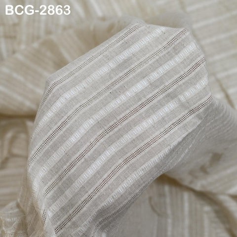 Beige Pure Dobby Linen fabric by the yard Extra Wide Natural Linen Women Summer Dresses Shirt Skirt Crafting Sewing Curtains Home Decor