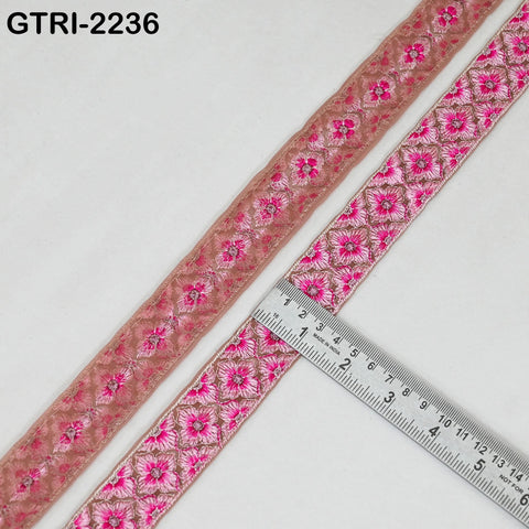 9 Yard Indian Costumes Tape Blazers Bags Table Runner Quilting 3cm Embroidered Lace Dresses Making Sewing Trim DIY Crafting Wedding