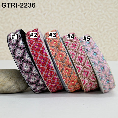 9 Yard Indian Costumes Tape Blazers Bags Table Runner Quilting 3cm Embroidered Lace Dresses Making Sewing Trim DIY Crafting Wedding