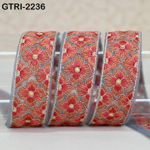 9 Yard Indian Costumes Tape Blazers Bags Table Runner Quilting 3cm Embroidered Lace Dresses Making Sewing Trim DIY Crafting Wedding