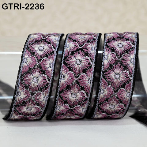 9 Yard Indian Costumes Tape Blazers Bags Table Runner Quilting 3cm Embroidered Lace Dresses Making Sewing Trim DIY Crafting Wedding