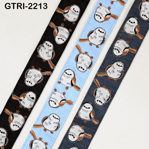 9 Yard Indian Embroidery Bird Ribbons Fabric Trim Embellish Sewing Crafting Embroidered Saree Border Wedding Dress Costume Accessories 32mm