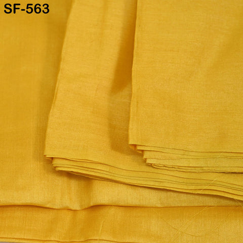 Bright Yellow Pure Tussar Silk Fabric by the yard Indian Plain Raw Silk Wild Natural Handmade Peace Silk Tussah Wedding Dress Material