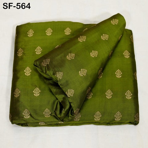 70gsm Pure Silk Fabric by The Yard Brocade Indian Wedding Dress Brides Bridesmaids Mother Shift Dresses Vest Coat Historic Medieval Costumes