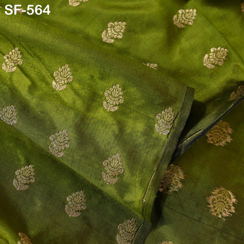 70gsm Pure Silk Fabric by The Yard Brocade Indian Wedding Dress Brides Bridesmaids Mother Shift Dresses Vest Coat Historic Medieval Costumes