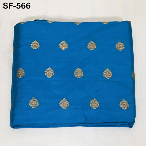 70gsm Pure Silk Fabric by The Yard Brocade Indian Wedding Dress Brides Bridesmaids Mother Shift Dresses Vest Coat Historic Medieval Costumes