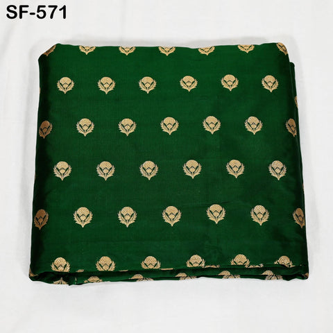 70gsm Pure Silk Fabric by The Yard Brocade Bridesmaids Wedding Dress Bride Mother Cigarette Trousers Theatrical Historic Costumes Sew Green