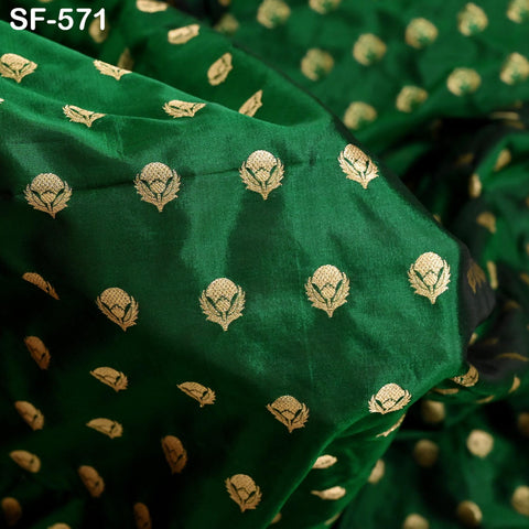 70gsm Pure Silk Fabric by The Yard Brocade Bridesmaids Wedding Dress Bride Mother Cigarette Trousers Theatrical Historic Costumes Sew Green