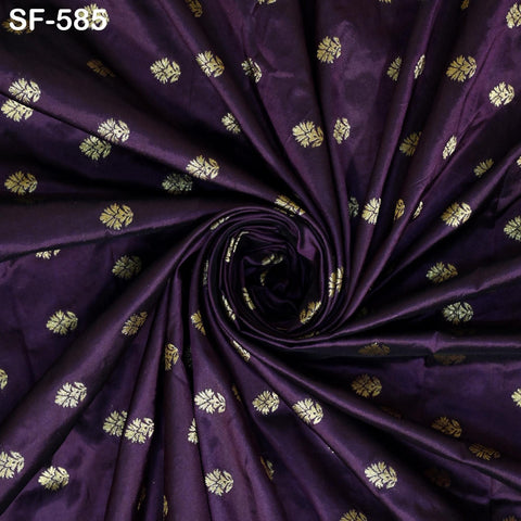 70gsm Pure Silk Fabric by The Yard Brocade Bridesmaids Wedding Dress Bride Mother Cigarette Trousers Theatrical Historic Costumes Sew Purple
