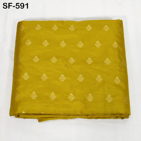 70gsm Pure Silk Fabric by The Yard Brocade Bridesmaids Wedding Dress Brides Mother Cigarette Trousers Coat Theatrical Costumes Sewing Olive