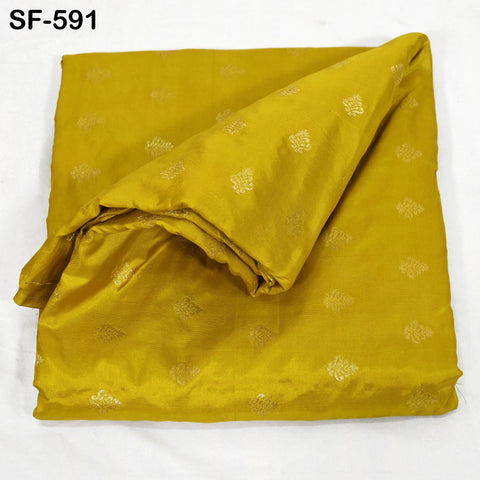 70gsm Pure Silk Fabric by The Yard Brocade Bridesmaids Wedding Dress Brides Mother Cigarette Trousers Coat Theatrical Costumes Sewing Olive