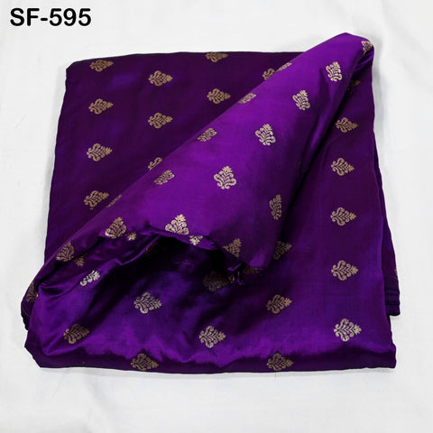 70gsm Pure Silk Fabric by The Yard Brocade Indian Wedding Dress Brides Bridesmaids Mother Shift Dresses Vest Coat Historic Medieval Costumes