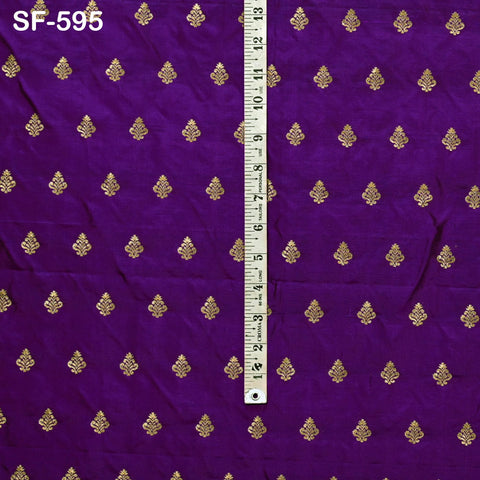 70gsm Pure Silk Fabric by The Yard Brocade Indian Wedding Dress Brides Bridesmaids Mother Shift Dresses Vest Coat Historic Medieval Costumes