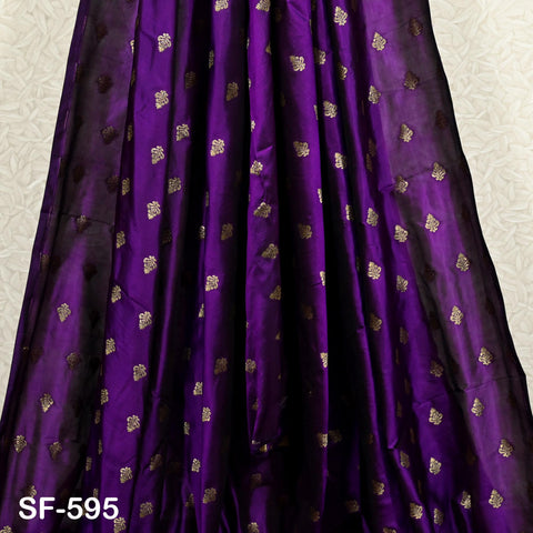 70gsm Pure Silk Fabric by The Yard Brocade Indian Wedding Dress Brides Bridesmaids Mother Shift Dresses Vest Coat Historic Medieval Costumes