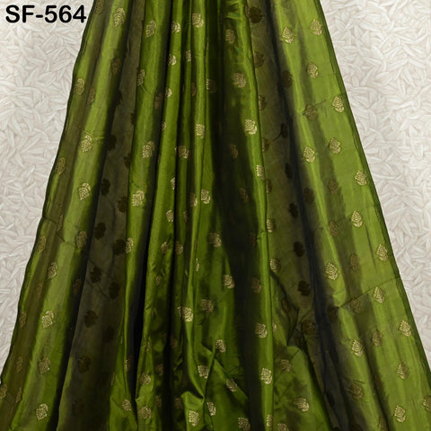 70gsm Pure Silk Fabric by The Yard Brocade Indian Wedding Dress Brides Bridesmaids Mother Shift Dresses Vest Coat Historic Medieval Costumes