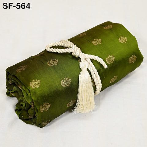 70gsm Pure Silk Fabric by The Yard Brocade Indian Wedding Dress Brides Bridesmaids Mother Shift Dresses Vest Coat Historic Medieval Costumes