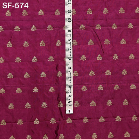 70gsm Pure Mysore Silk Fabric by The Yard Brocade Zari Indian Wedding Dress Bridesmaids Costumes Historic Blouses Pants Home Decor Wine