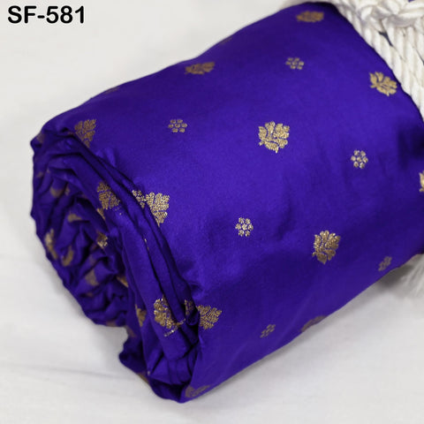 70gsm Pure Silk Fabric by The Yard Brocade Bridesmaids Wedding Dress Bride Mother Cigarette Trousers Theatrical Historic Costumes Sew Blue