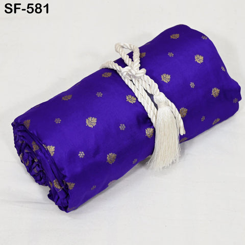 70gsm Pure Silk Fabric by The Yard Brocade Bridesmaids Wedding Dress Bride Mother Cigarette Trousers Theatrical Historic Costumes Sew Blue