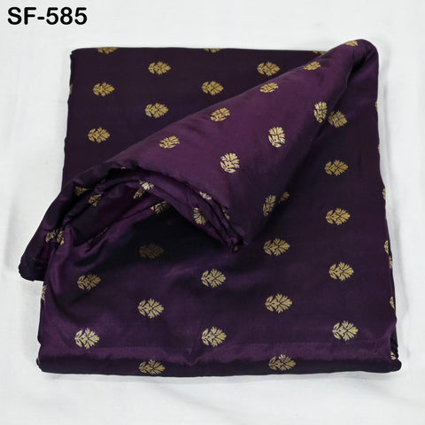 70gsm Pure Silk Fabric by The Yard Brocade Bridesmaids Wedding Dress Bride Mother Cigarette Trousers Theatrical Historic Costumes Sew Purple