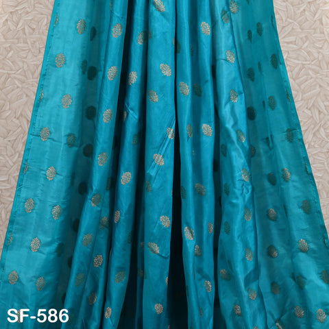 70gsm Pure Silk Fabric by The Yard Brocade Indian Wedding Dress Brides Bridesmaids Mother Shift Dresses Vest Coat Historic Medieval Costumes