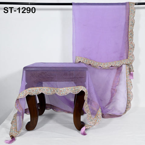 Dupatta Hand Embroidery Silk Organza Dupatta Light Weight Indian Bridal Wedding Lehenga Women Chunni Veil Scarf Crafting Dress Gift for Her