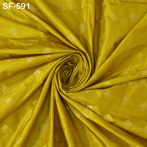 70gsm Pure Silk Fabric by The Yard Brocade Bridesmaids Wedding Dress Brides Mother Cigarette Trousers Coat Theatrical Costumes Sewing Olive