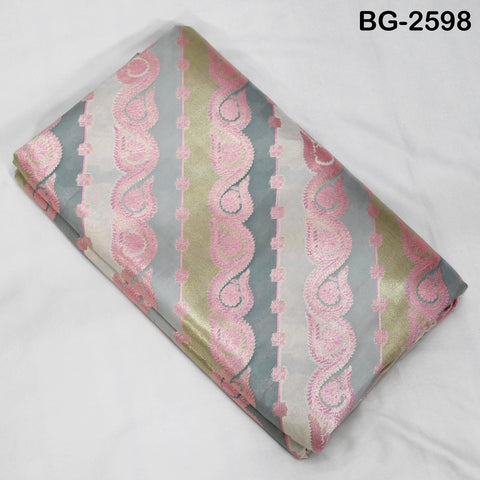 Diagonal Brocade Fabric by Yard Indian Winter Wedding Dress Brides Mother Full-Length Coats Cropped Jacket Theatrical Victorian Costumes