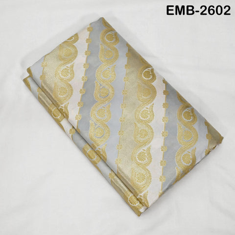 Diagonal Brocade Fabric by Yard Indian Winter Wedding Dress Brides Mother Full-Length Coats Cropped Jacket Theatrical Victorian Costumes