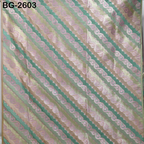 Diagonal Brocade Fabric by Yard Indian Winter Wedding Dress Brides Mother Full-Length Coats Cropped Jacket Theatrical Victorian Costumes