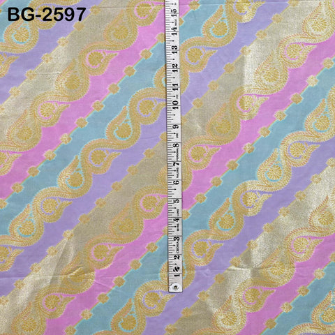 Diagonal Brocade Fabric by Yard Indian Winter Wedding Dress Brides Mother Full-Length Coats Cropped Jacket Theatrical Victorian Costumes