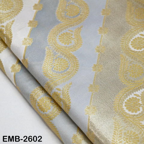 Diagonal Brocade Fabric by Yard Indian Winter Wedding Dress Brides Mother Full-Length Coats Cropped Jacket Theatrical Victorian Costumes