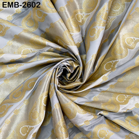 Diagonal Brocade Fabric by Yard Indian Winter Wedding Dress Brides Mother Full-Length Coats Cropped Jacket Theatrical Victorian Costumes