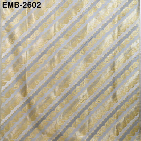 Diagonal Brocade Fabric by Yard Indian Winter Wedding Dress Brides Mother Full-Length Coats Cropped Jacket Theatrical Victorian Costumes