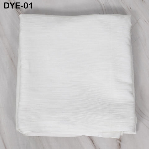 Soft Cotton Fabric: White crinkle cotton fabric, super soft on skin, dyeable cotton fabric by the yard, lining fabric for summer dresses.