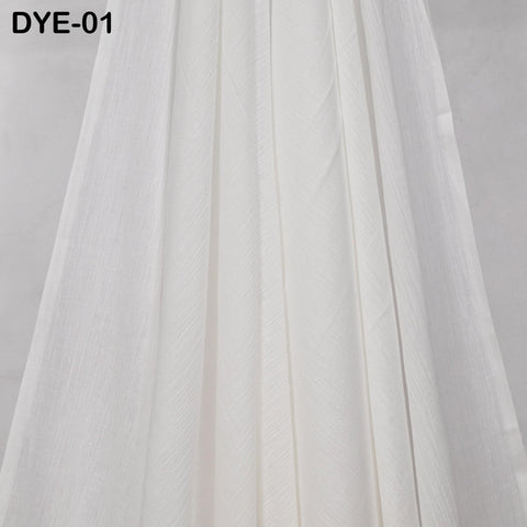 Soft Cotton Fabric: White crinkle cotton fabric, super soft on skin, dyeable cotton fabric by the yard, lining fabric for summer dresses.