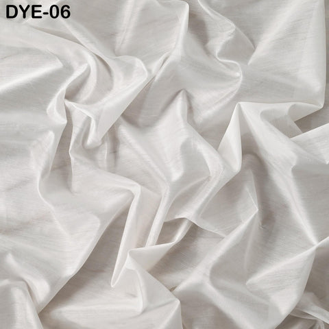 Sheer Chanderi Cotton Silk Fabric by the Yard: Dyeable Indian Sewing, Dressmaking, Crafting Curtains Summer Women and Kids